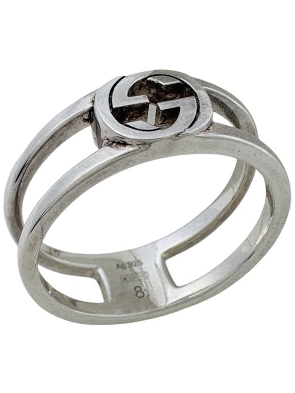 Gucci Ring Interlocking G 925 Sterling Silver